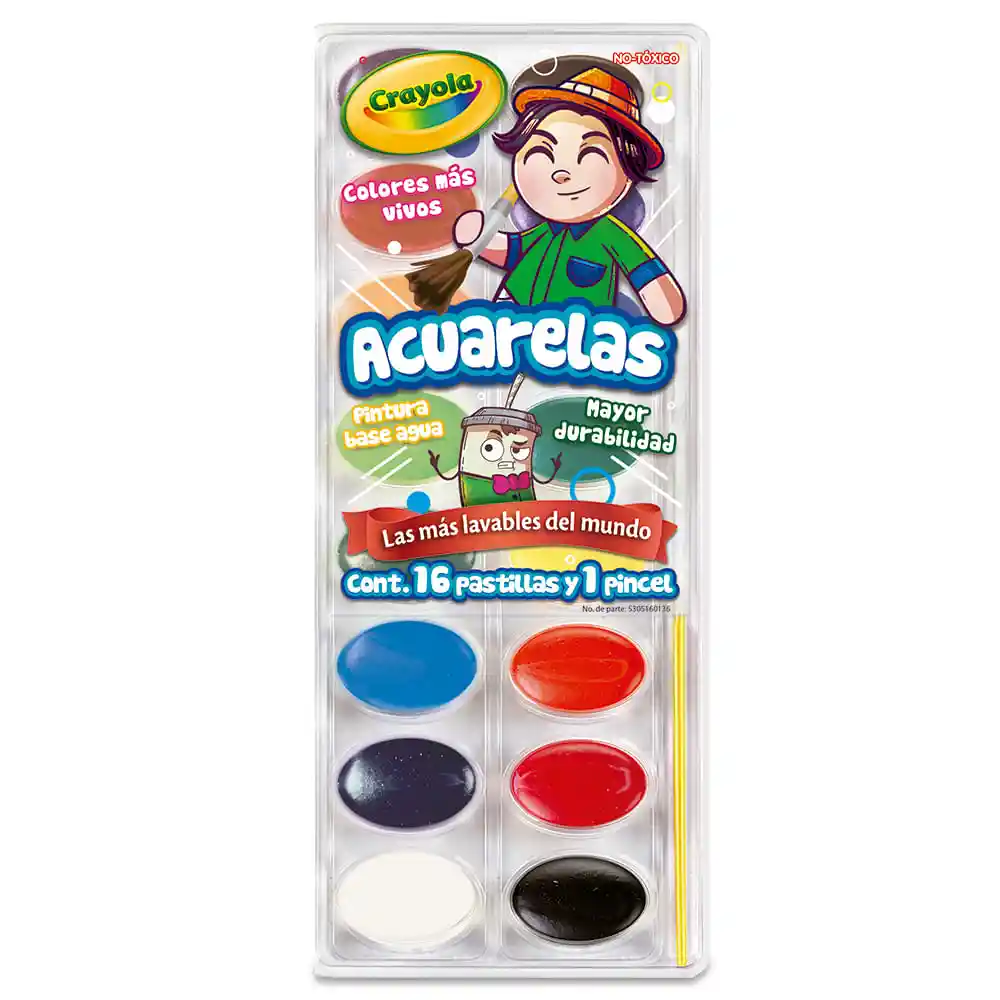 Crayola Acuarelas a Base de Agua