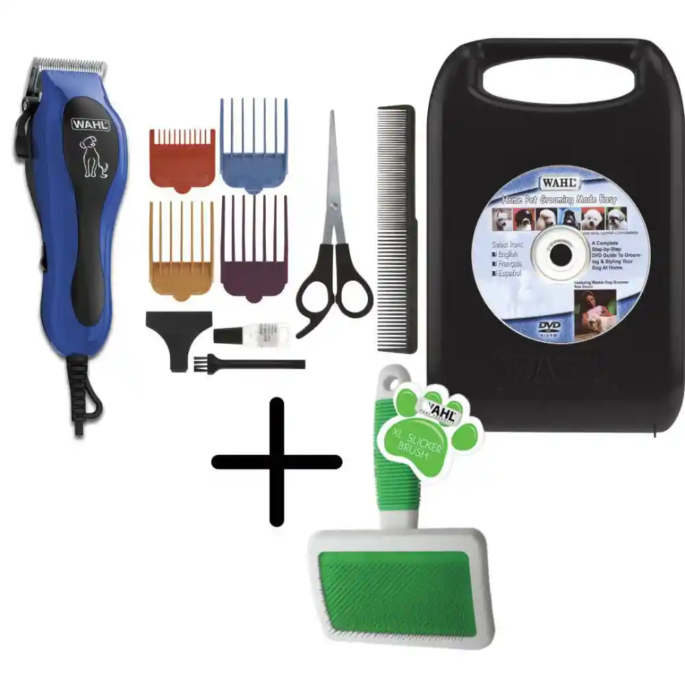 Kit Cortapelo Mascota+cepillo Wahl 09281858