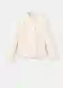 Chaqueta Cloves Offwhite Talla M Mujer Mango