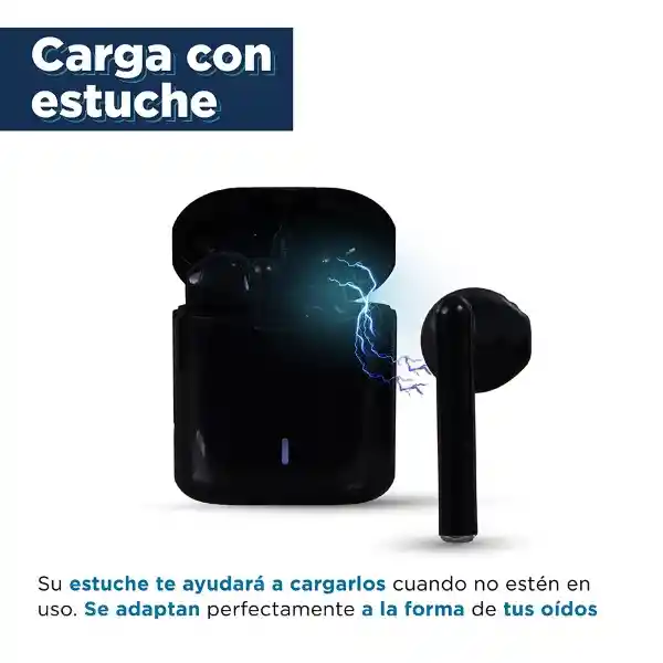 Auriculares Inalámbricos Macaron Negro Modelo S88 Miniso