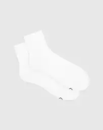 Medias Deportivas Cortas Masculino Wiyo Punto Blanco Talla 10-12