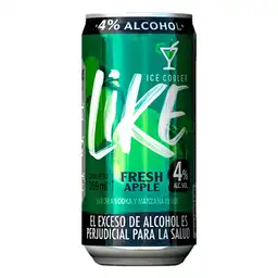 Like Ice Cooler Fresh Apple Vodka Manzana