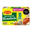 MAGGI Caldo de Gallina Desmenuzado Ricontodo pague 10 lleve 12 sobres 9g c/u