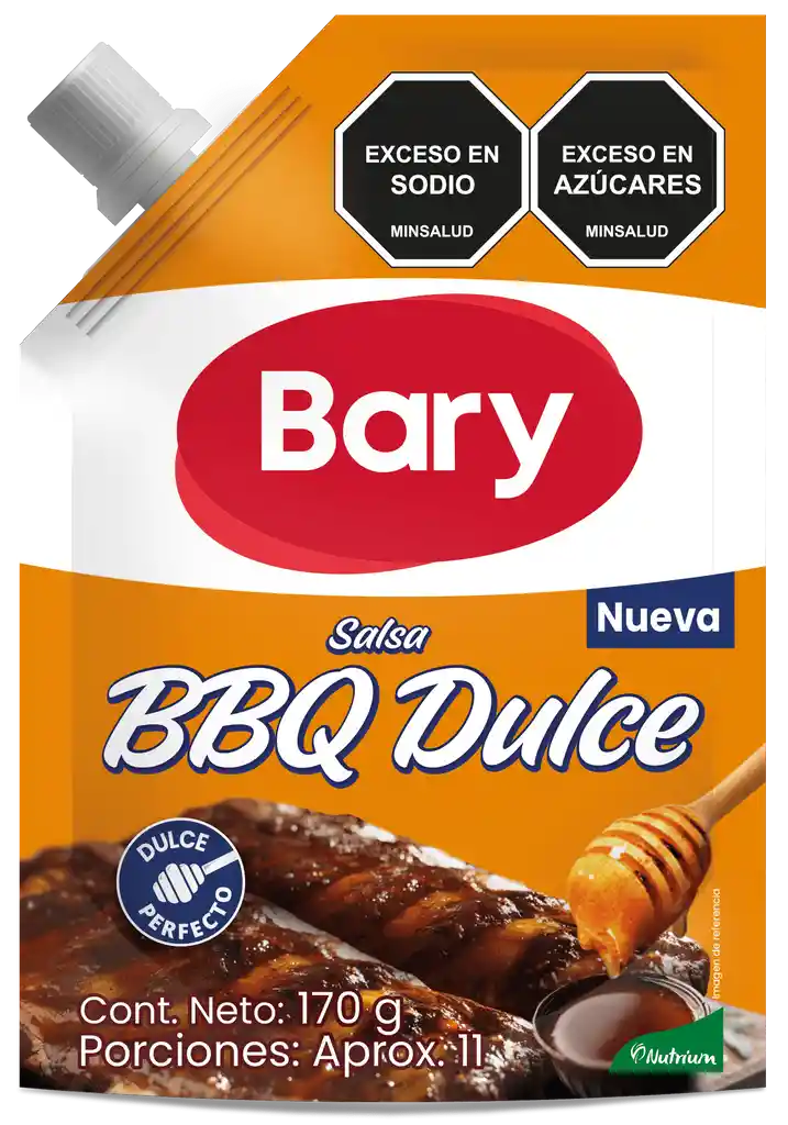 Salsa Bbq Dulce Bary Dp *170gr