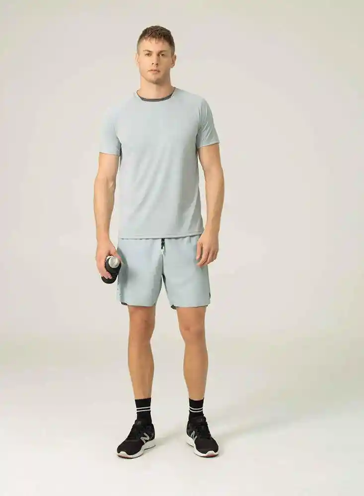Pantalon Corto M-gris