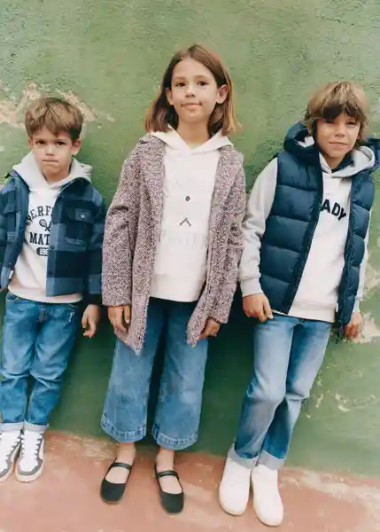 Abrigo Marc Navy Talla 72 Niños Mango