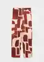 Pantalón Parisi Crudo Talla XL Mujer Mango