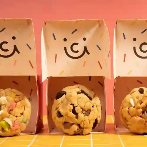 Combo X 3 Mega Cookies Individuales