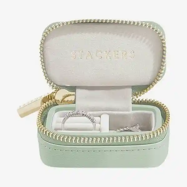 Stackers Joyero de Viaje Pequeño Verde Manzana