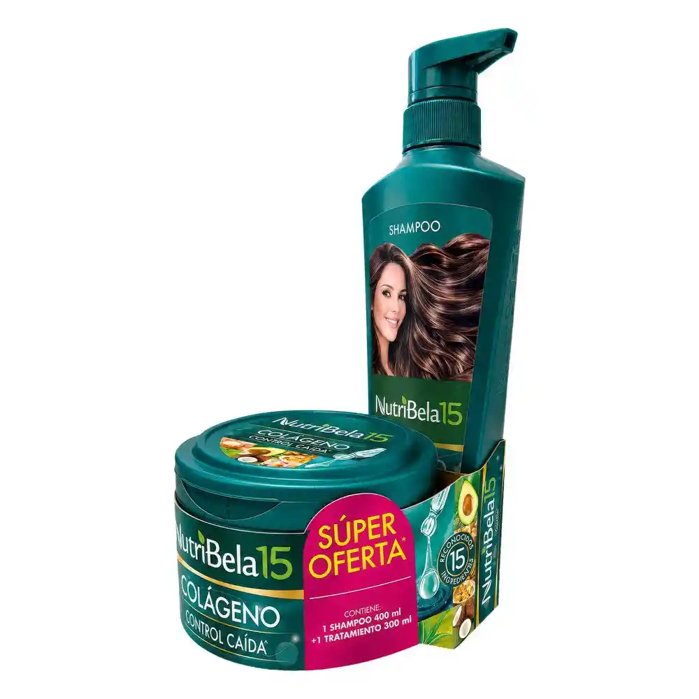 Oferta Shampoo Nutribela Colageno (1 Und)