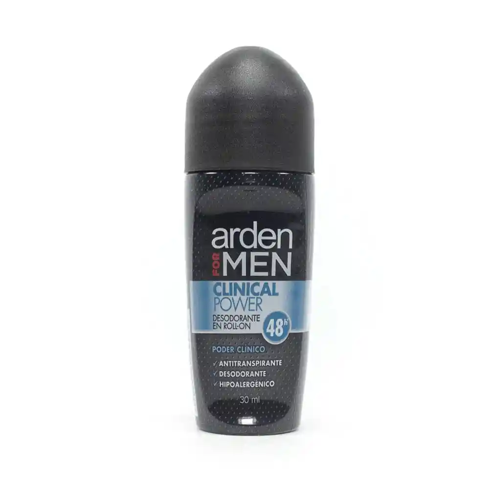 Arden For Men Desodorante Clinical Power en Roll on