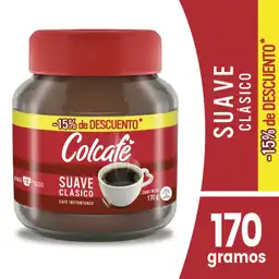Colcafé Café Suave Clásico Instantaneo170 g