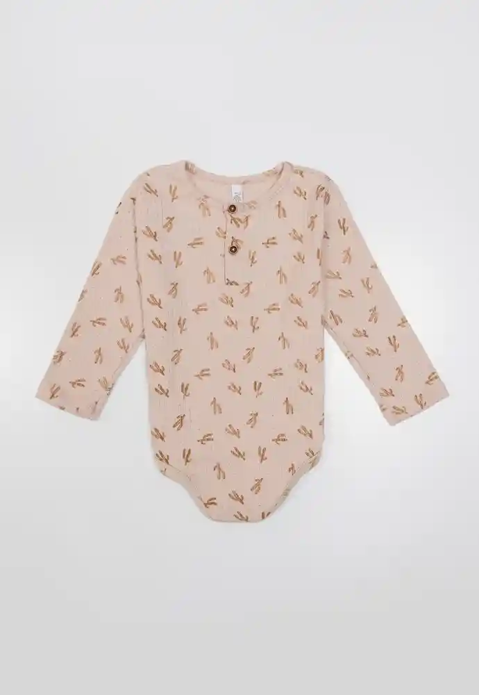 Body Manga Larga 3/6 Meses-estamp 1