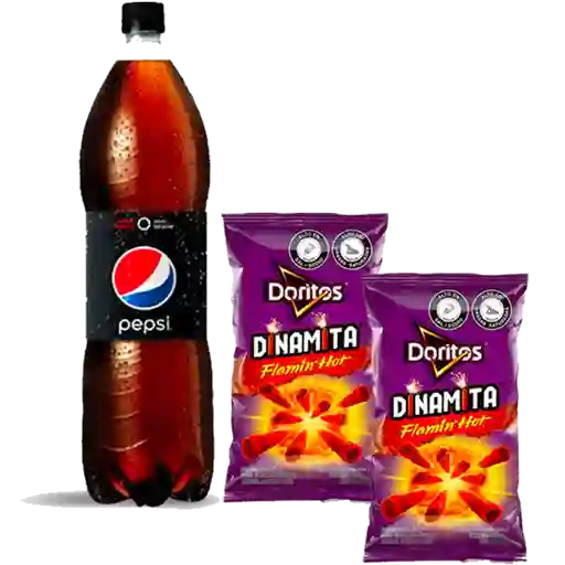 Combo Pepsi Cero + Doritos Flamin Hot