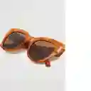 Gafas de Sol Mafalda Chocolate Mujer Mango