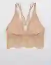 Bralette Aerie Beige Talla Large American Eagle 16983253