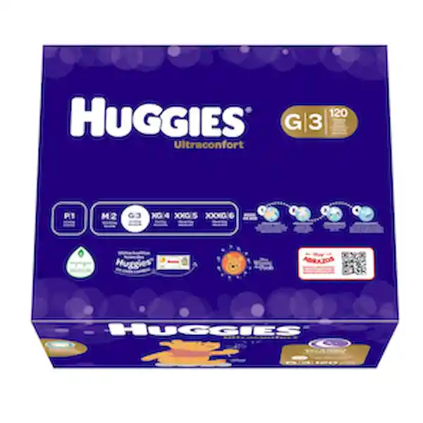 Huggies Pañal Ultraconfort Etapa 3