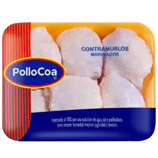 Pollocoa Contra Muslo de Pollo Marinados