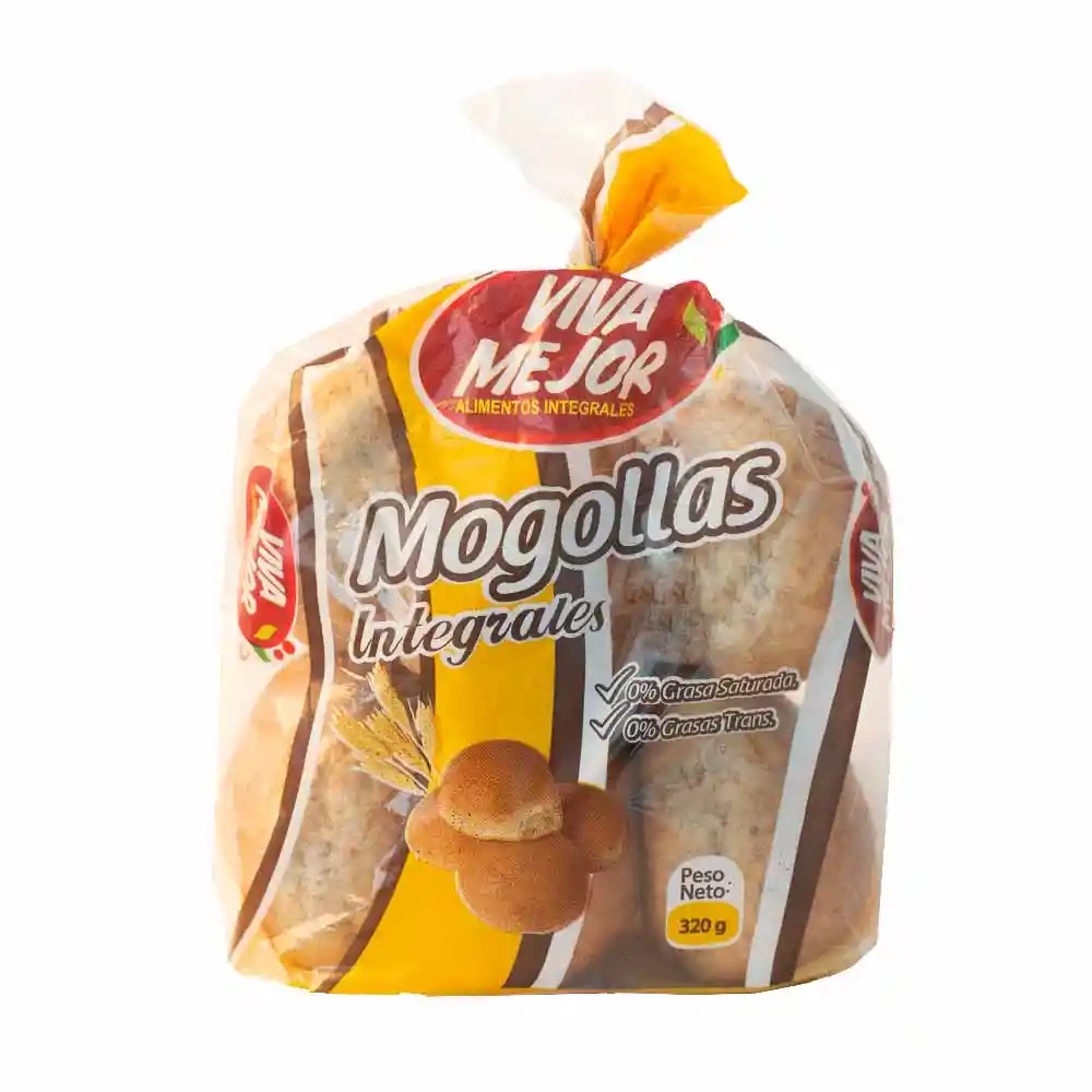 Viva Mejor Pan Mogollas Integrales