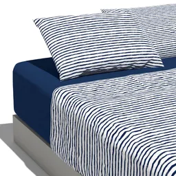 Sábana Estampada 2 Plazas Microfibra 120 Gsm Diseño Marinero Krea