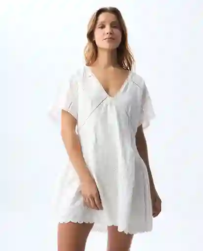 Vestido Mujer Crudo Talla L 671G000_CRU110605 Americanino