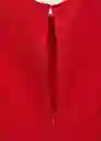 Vestido Cor Granate Talla S Mujer Mango