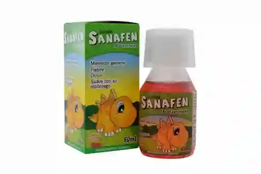 Sanafen Jarabe Infantil Sabor Cereza
