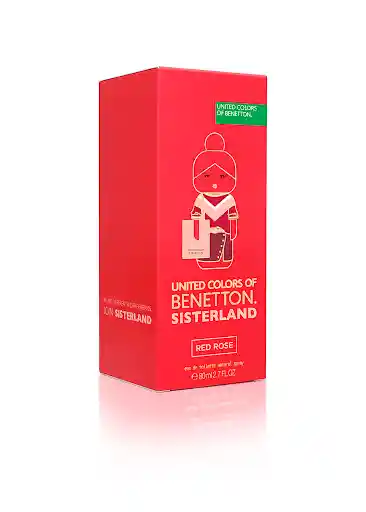 Benetton Perfume Sisterland Red Rose Woman