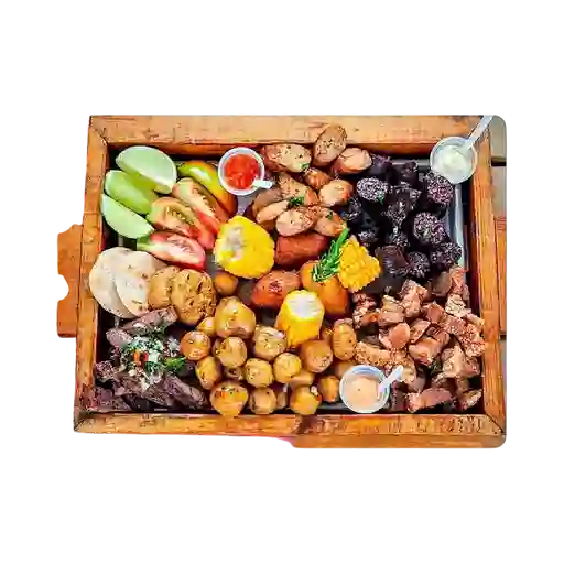 Plato Mixto Tipico Santandereano