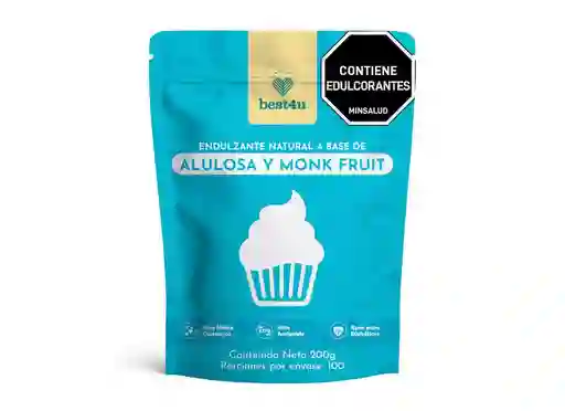 Endulzante Best 4 u Alulosa y Monk Fruit (200 Gr)