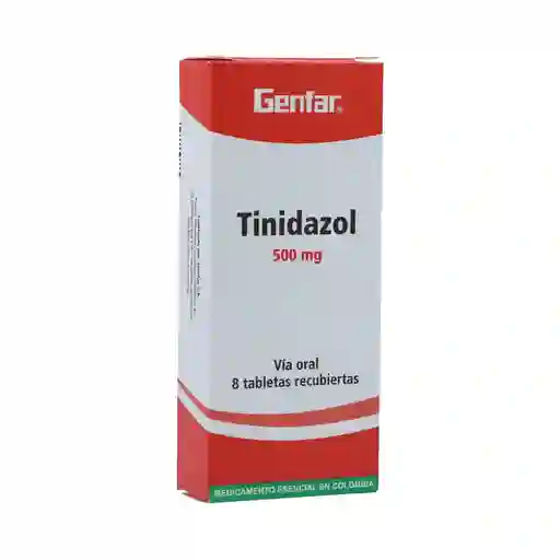 Tinidazol Genfar(500 mg)