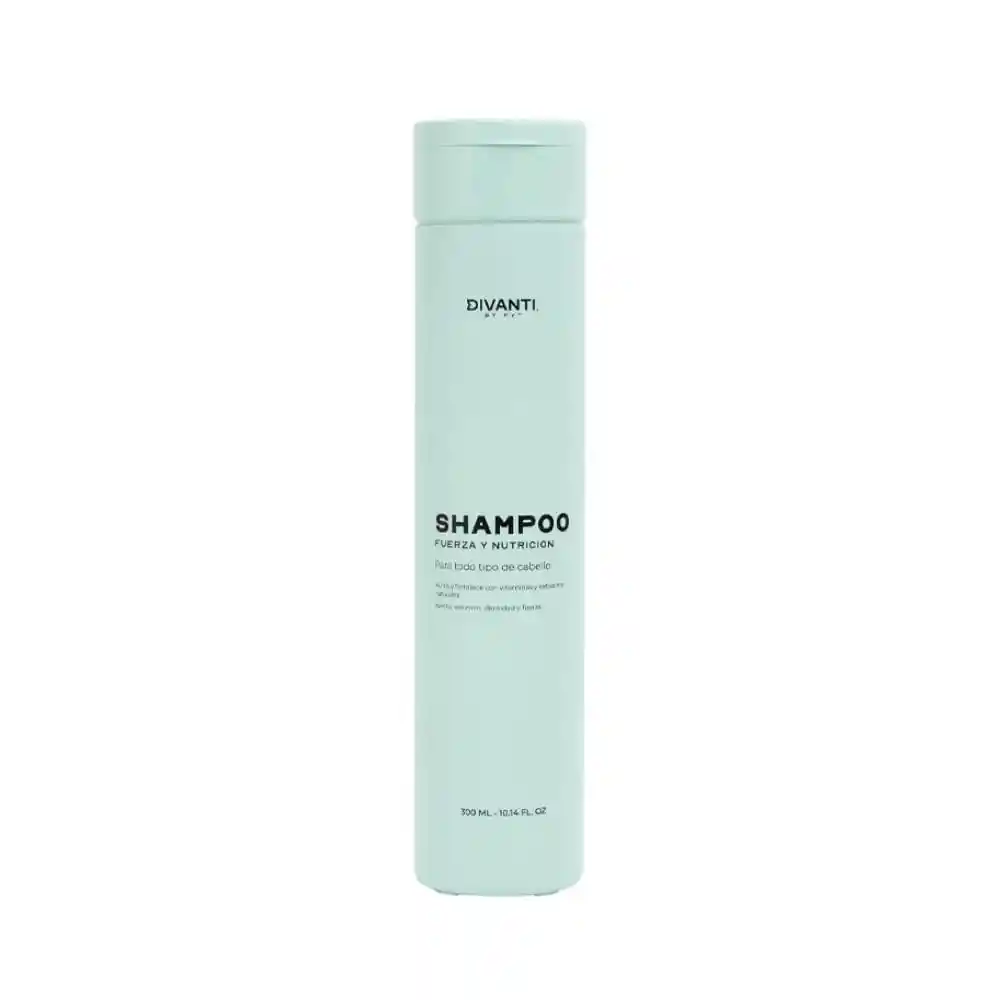 Shampoo Fuerza y Nutrición Divanti Pyt Frasco