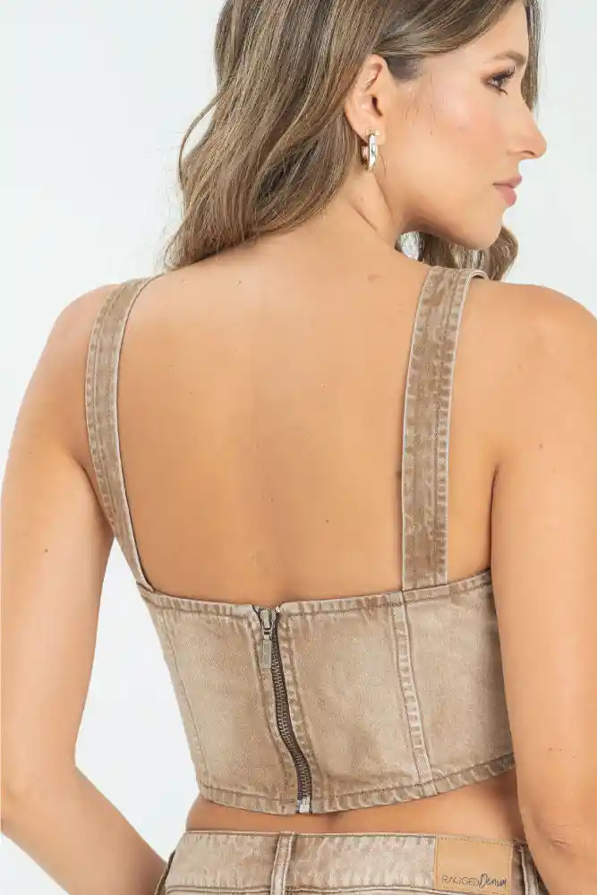 Top Cocoa Denim