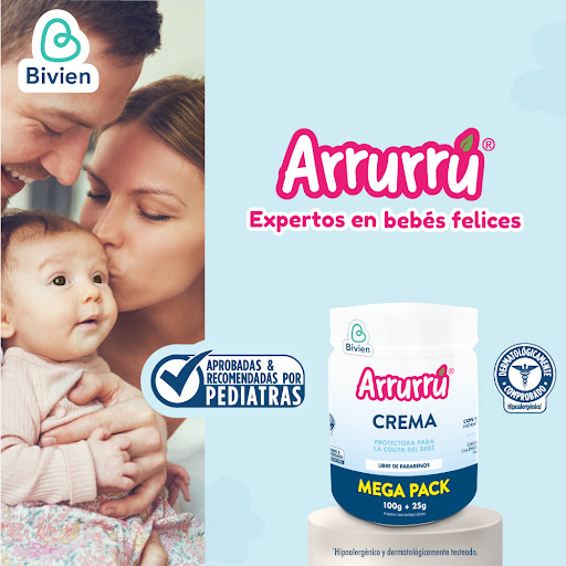 Arrurru Crema Protectora para la Colita del Bebé