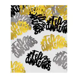Confetti Colores Papel Metalizado Delux Sempertex 7703340394480