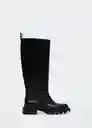 Bota Yoko Negro Talla 36 Mujer Mango