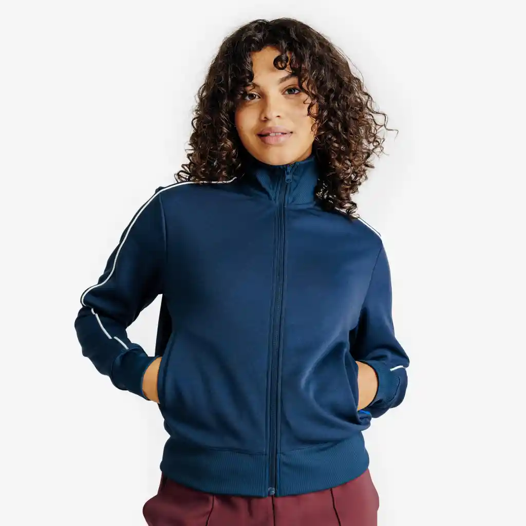 Chaqueta de Sudadera Sportswear Para Mujer Heritage - Azul