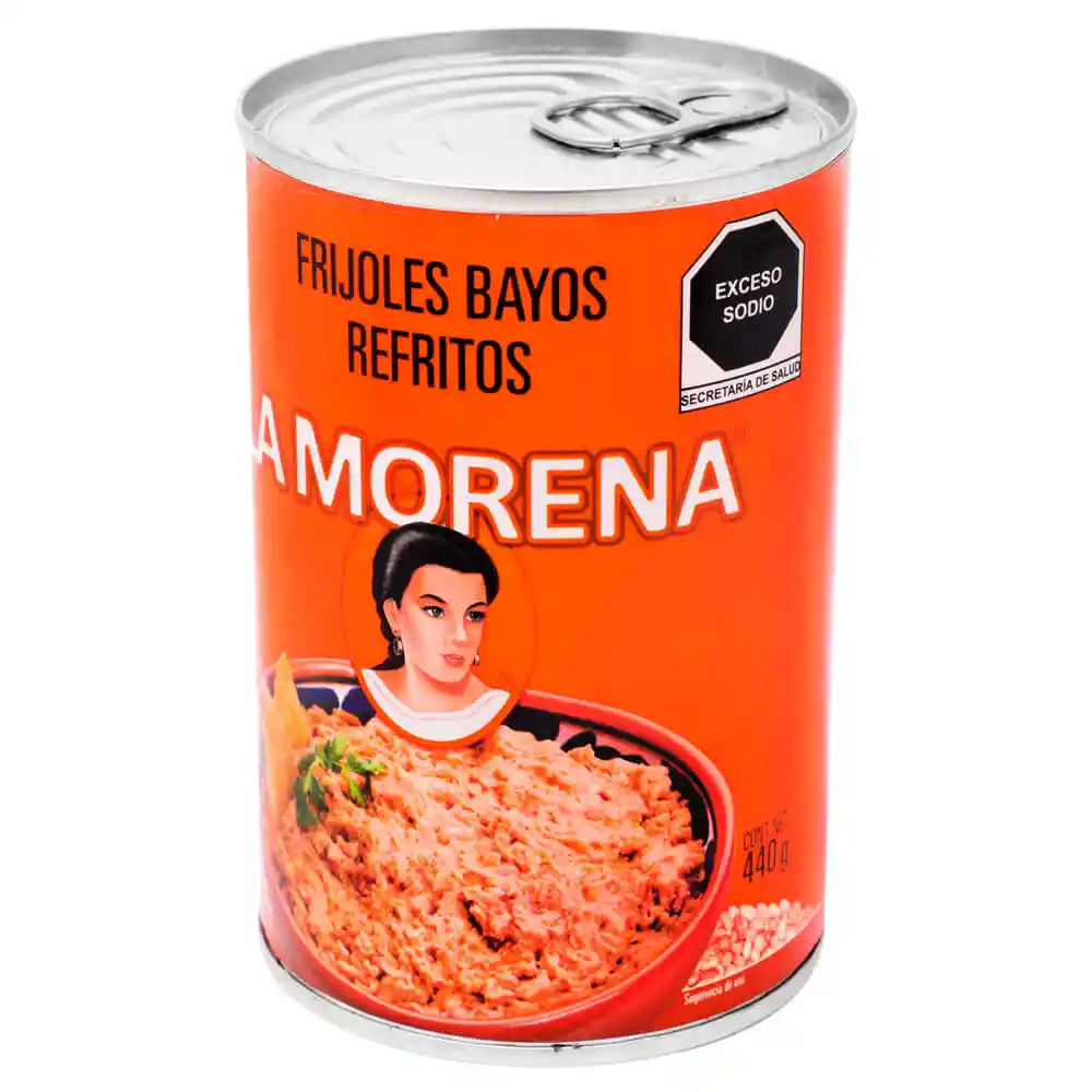 La Morena Frijoles Bayos Refritos