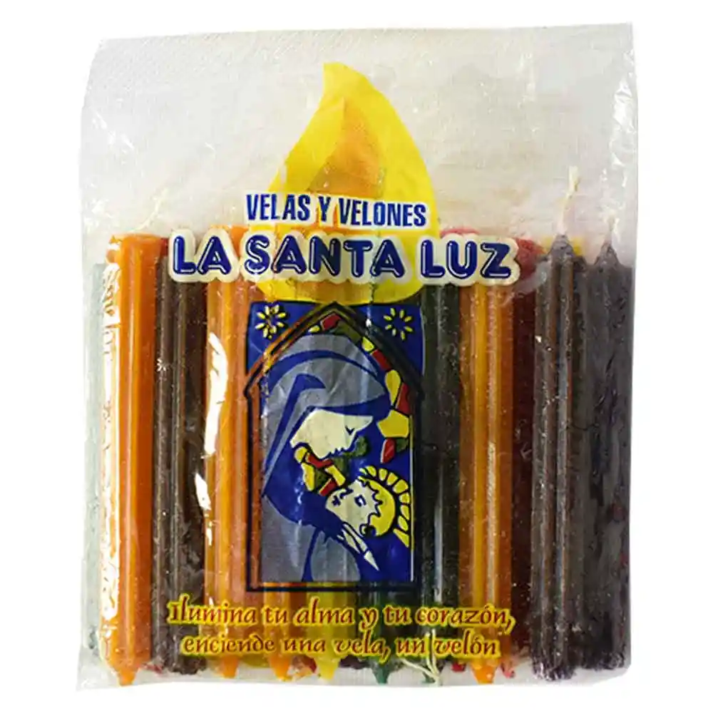 Santa Luz Vela Acanalada 