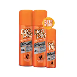 Deo Pies Desodorante Xtrem para Pies en Spray