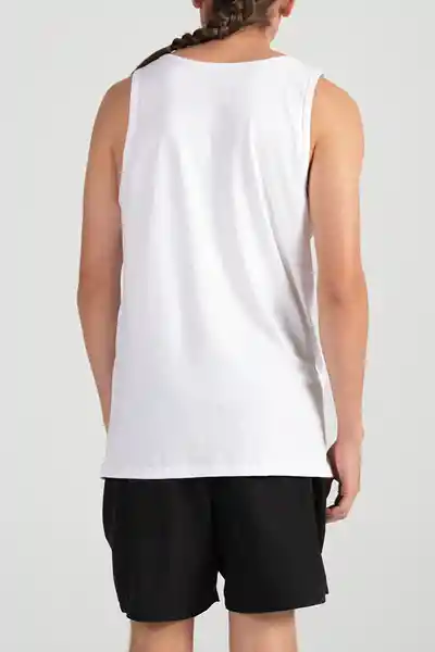 ONeill Camiseta Tank Original Masculina Blanco Talla M