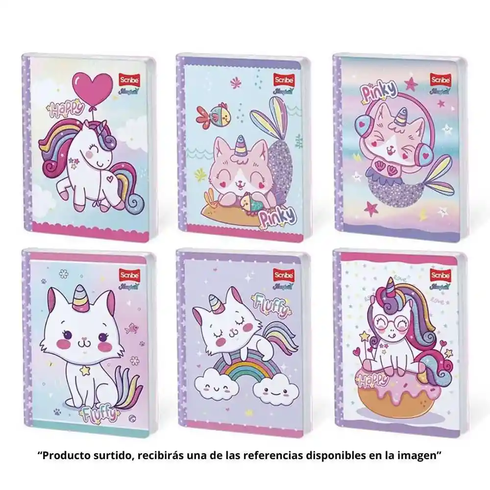 Scribe Cuaderno Cosido Cuadriculado Magical 50 Hojas