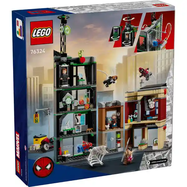 Set Construcción Spider-Man vs Oscorp Lego