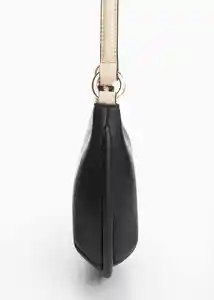 Bolso M Vico Negro Talla 99 Mujer Mango