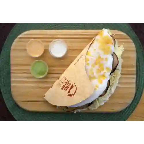 Tapioca Pollo con Champiñón