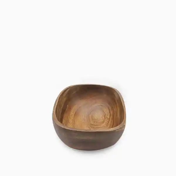 Bowl Rectangular en Acacia 20 cm Ambiente Gourmet