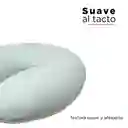 Miniso Almohada de Viaje Partículas Pequeñas Azul