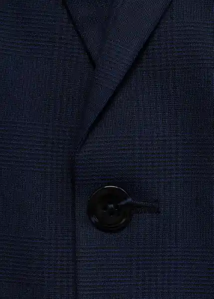 Blazer Americana Milan Marino Talla 48 Hombre Mango