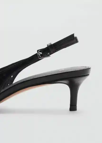 Zapatos s Loa Negro Talla 37 Mujer Mango