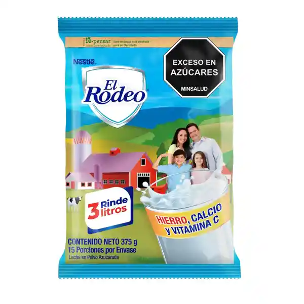 Leche en polvo EL RODEO x 375g